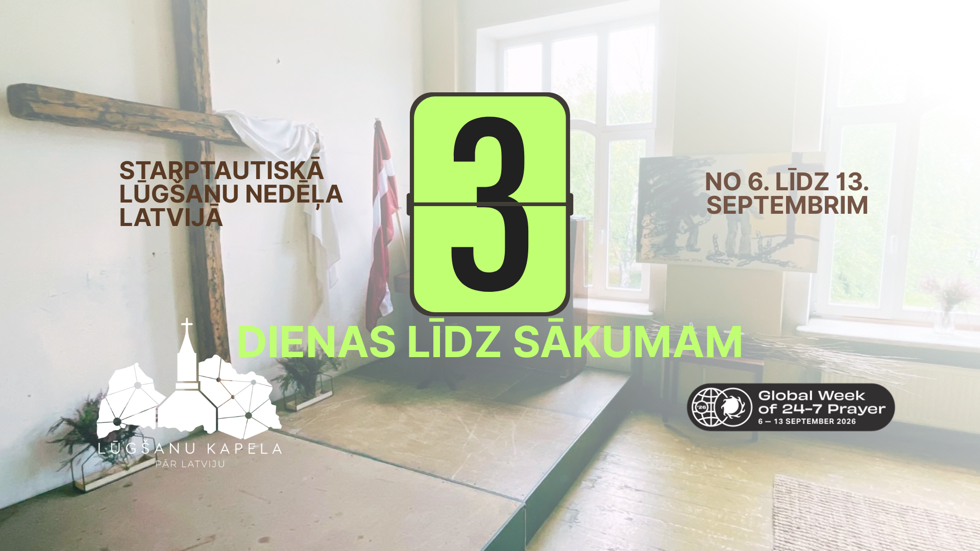 Lūgšanu nedēļa jau pavisam drīz!